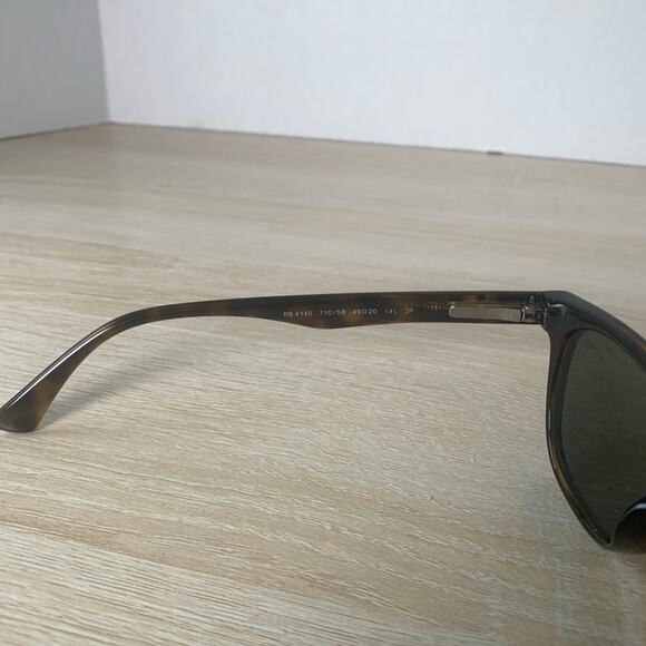 Ray-Ban RB4140 710/58 Tortoise Shell Sunglasses Frames Only Polarized 49-20 145 - Picture 4 of 11